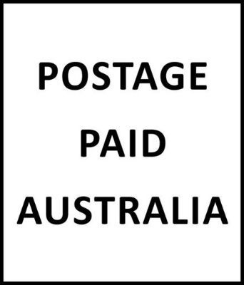 Picture of Postage Paid Australia