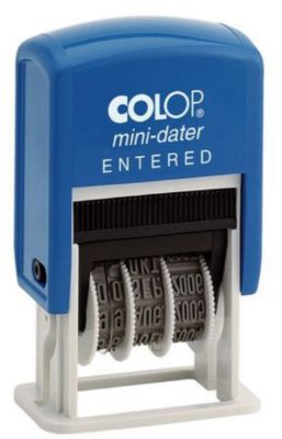 Picture of Date - Entered - 3.8mm Mini Blue/Red
